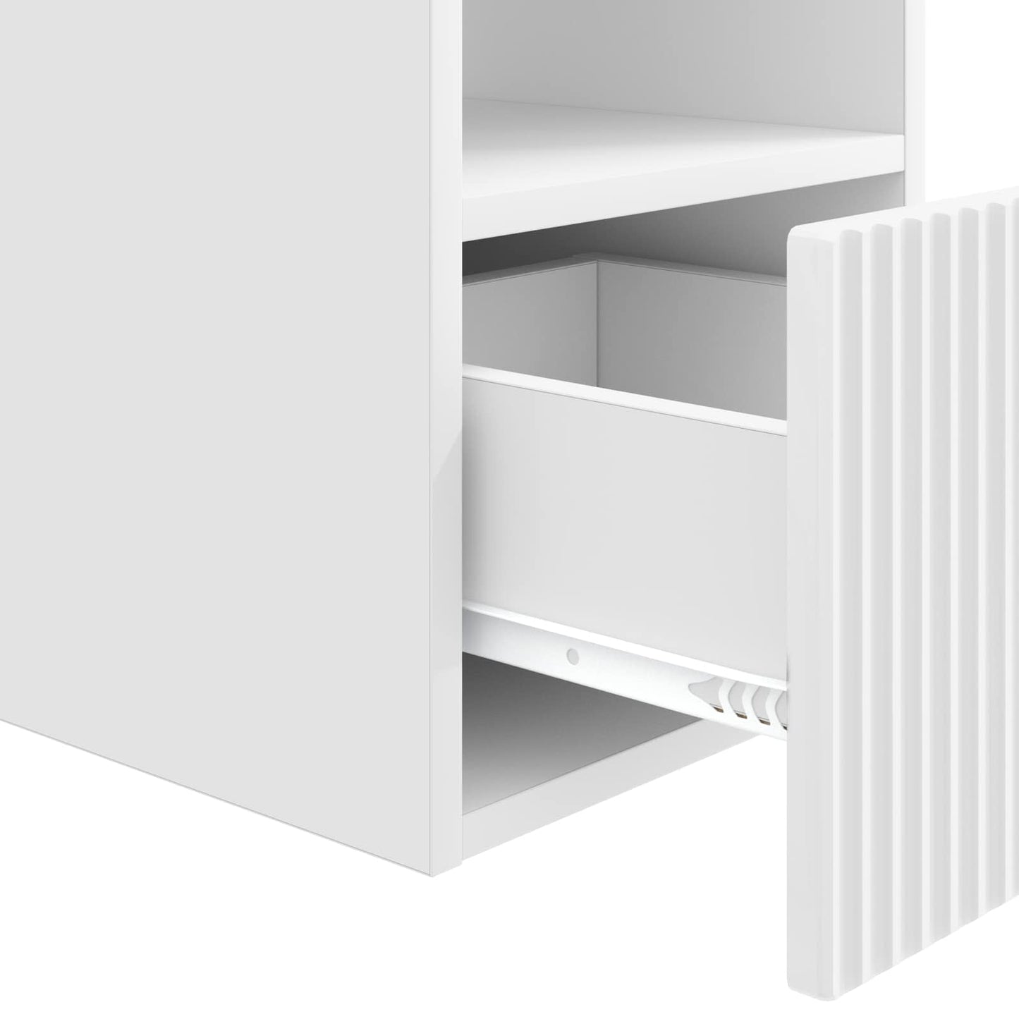 Bathroom Cabinet High Gloss White 30 x 41 x 50 cm