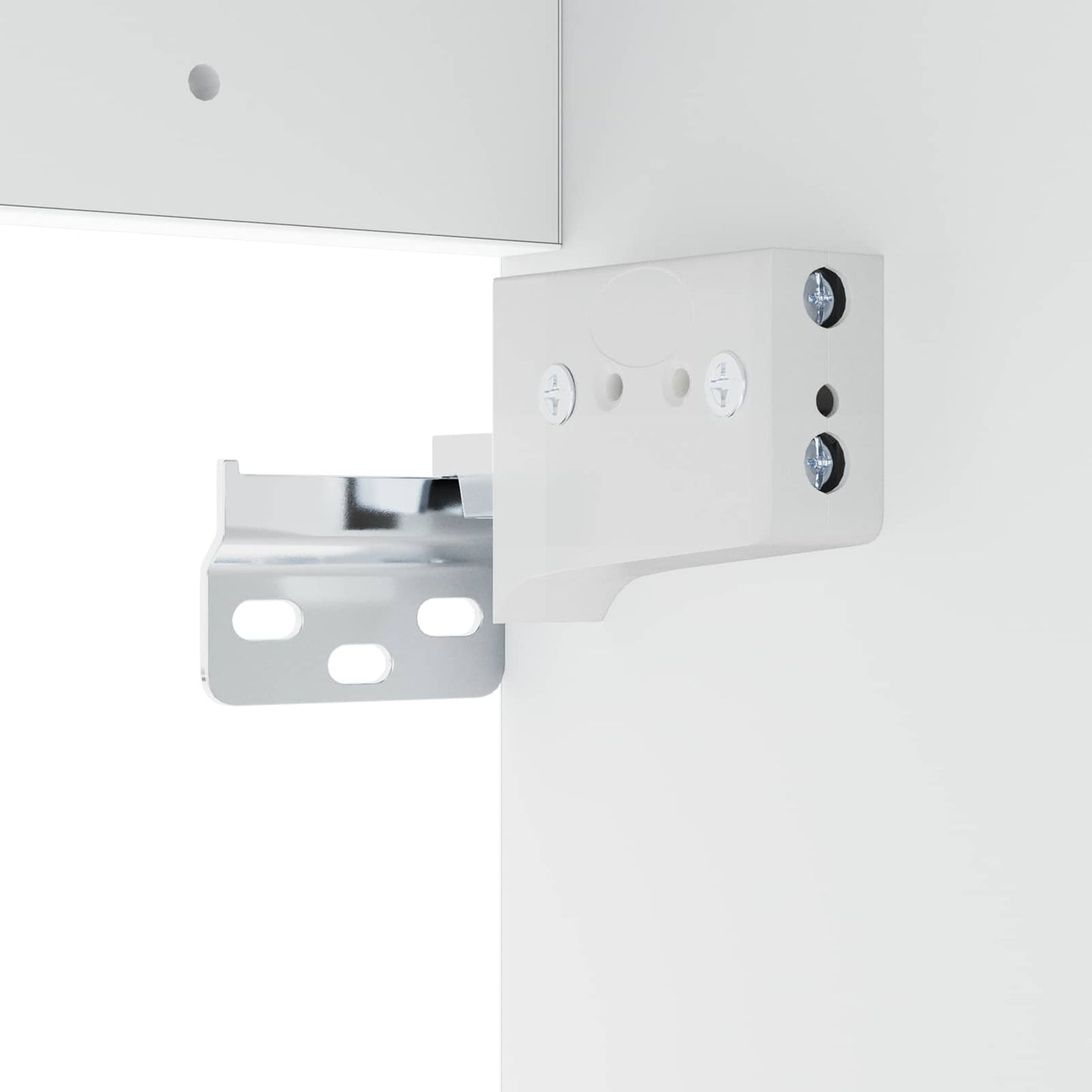 Bathroom Cabinet High Gloss White 30 x 41 x 50 cm