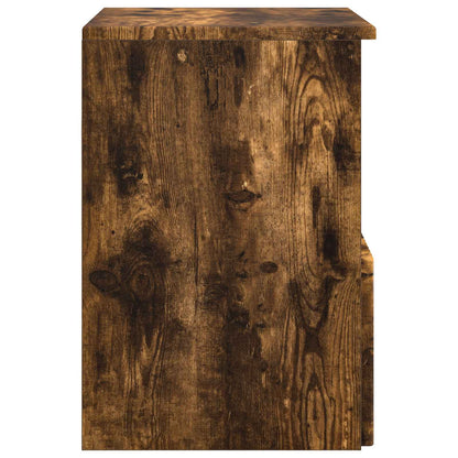 Bathroom Cabinet Smoked Oak 30 x 41 x 50 cm Engineered Wood