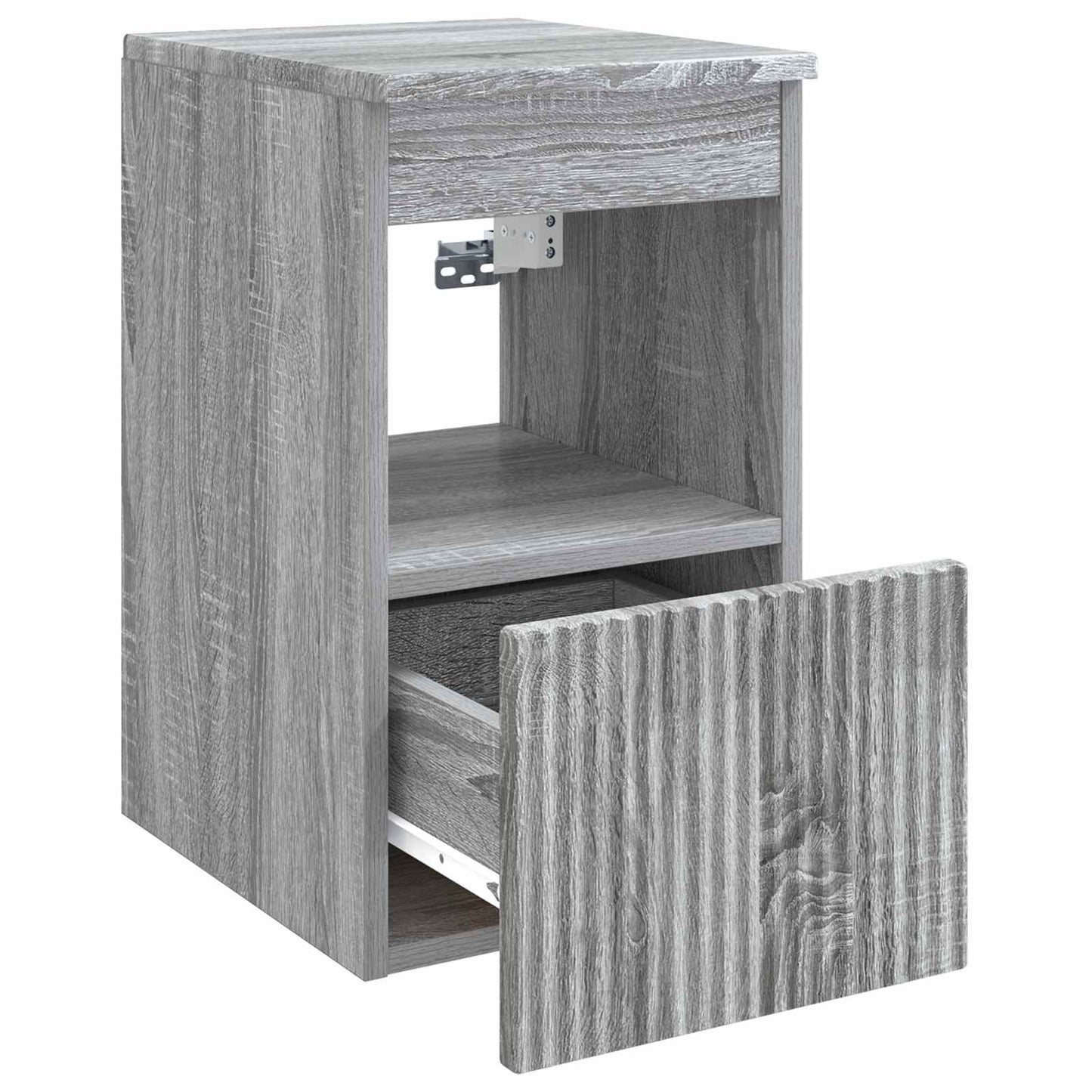 Bathroom Cabinet Grey Sonoma 30 x 41 x 50 cm Engineered Wood