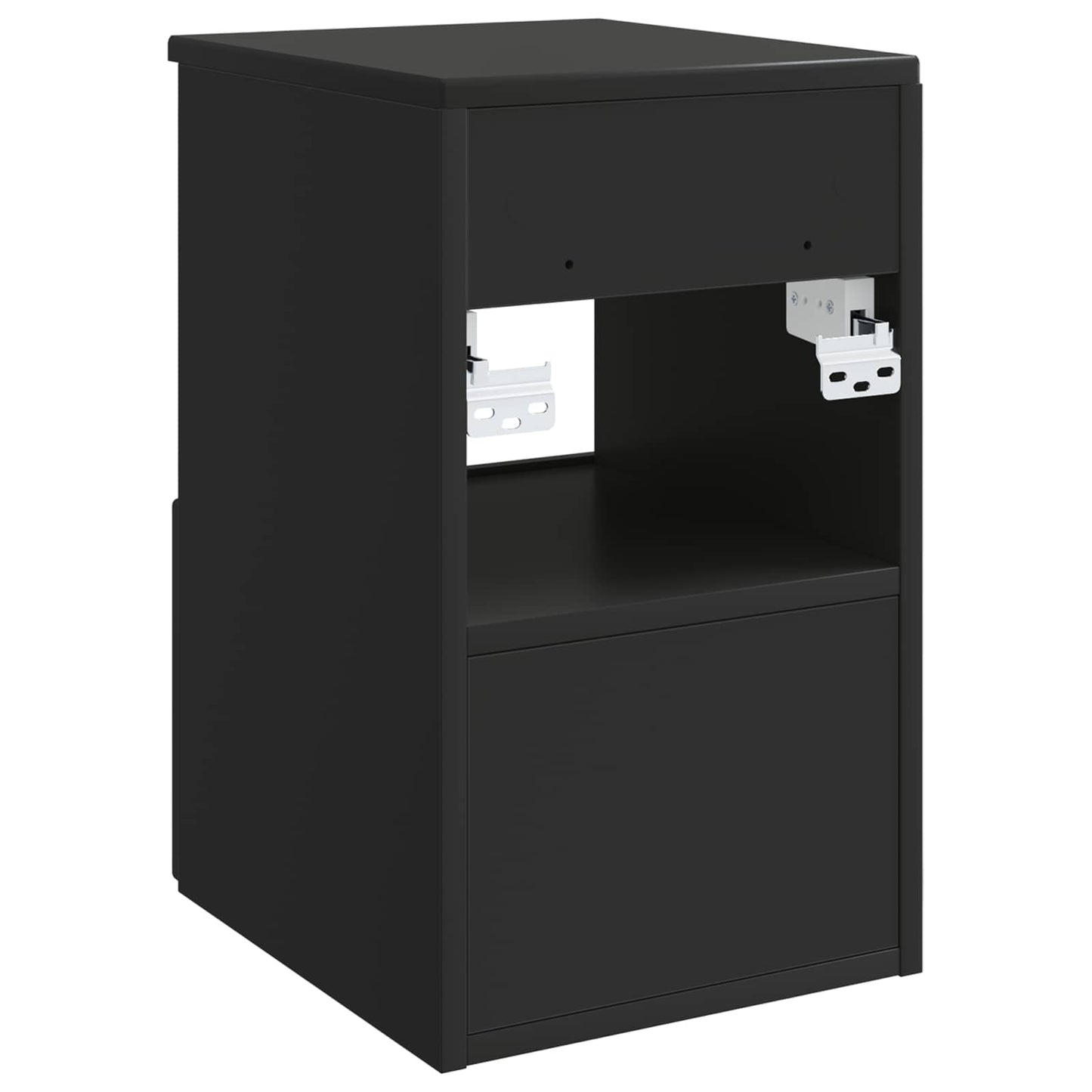 Bathroom Cabinet Black 30 x 44.5 x 50 cm Engineered Wood