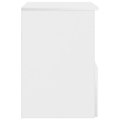 Bathroom Cabinet High Gloss White 30 x 44.5 x 50 cm