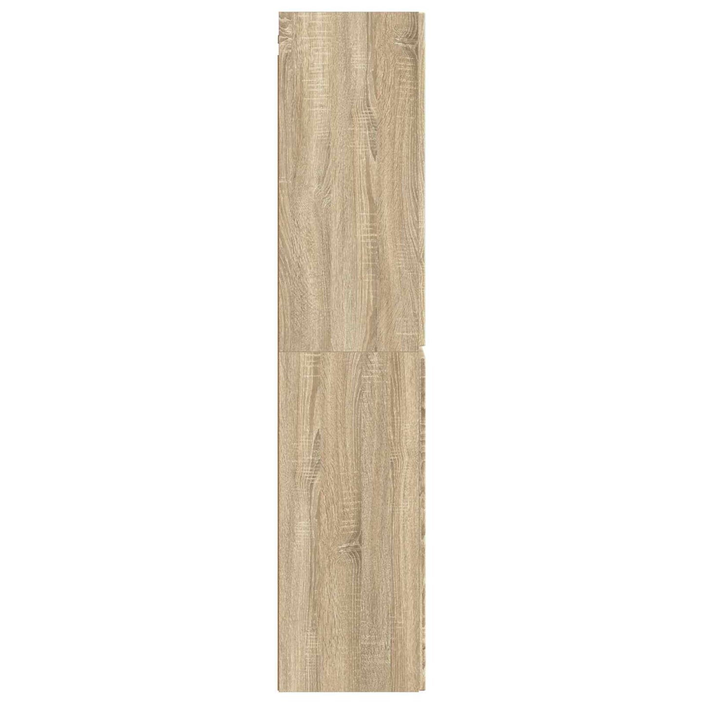 Wall-mounted Bathroom Cabinet Sonoma Oak 33 x 34.5 x 160 cm