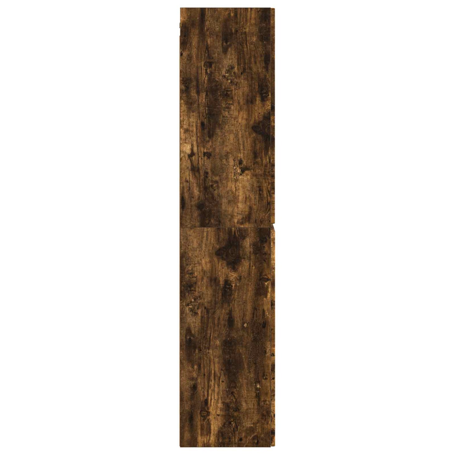 Wall-mounted Bathroom Cabinet Smoked Oak 33 x 34.5 x 160 cm