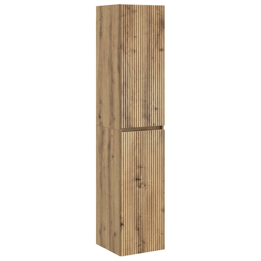 Wall-mounted Bathroom Cabinet Artisan Oak 33 x 34.5 x 160 cm