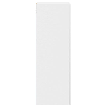 Wall-mounted Bathroom Cabinet White 33 x 34.5 x 100 cm