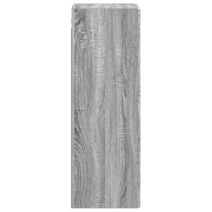Wall-mounted Bathroom Cabinet Grey Sonoma 33 x 34.5 x 100 cm