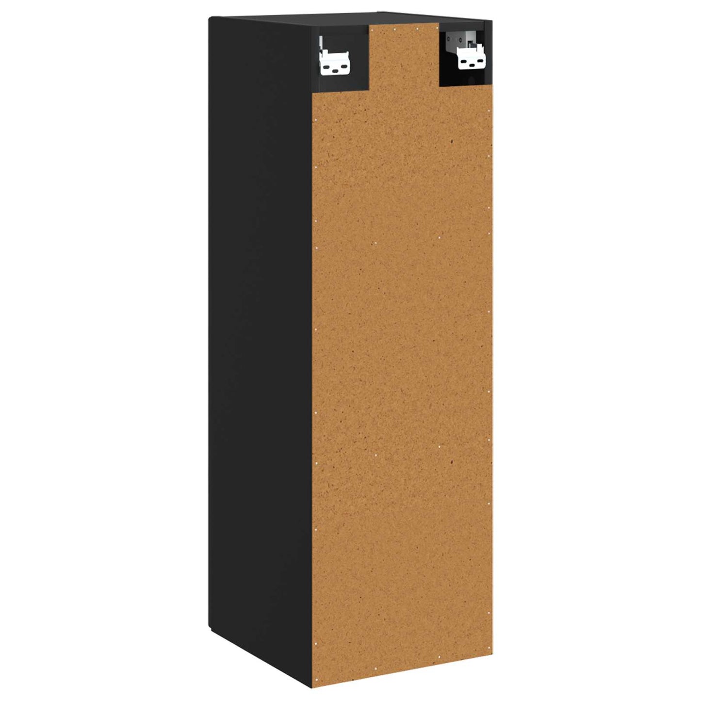 Wall-mounted Bathroom Cabinet Black 33 x 34.5 x 60 cm