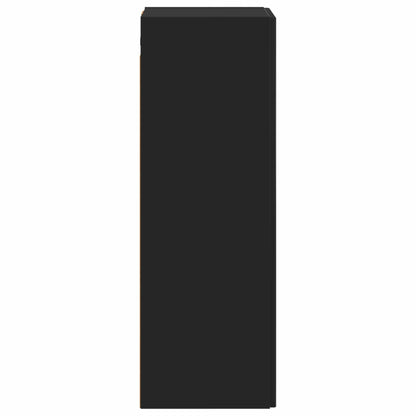 Wall-mounted Bathroom Cabinet Black 33 x 34.5 x 60 cm