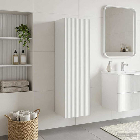 Wall-mounted Bathroom Cabinet High Gloss White