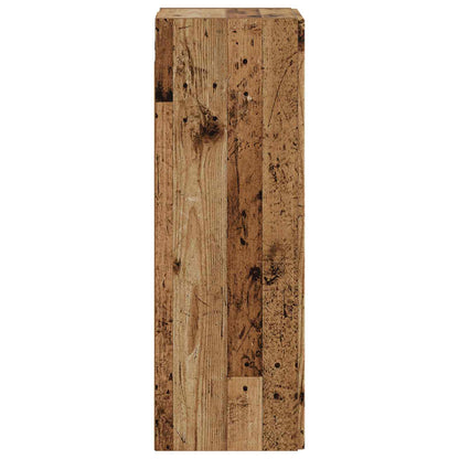 Wall-mounted Bathroom Cabinet Old Wood 33 x 34.5 x 60 cm