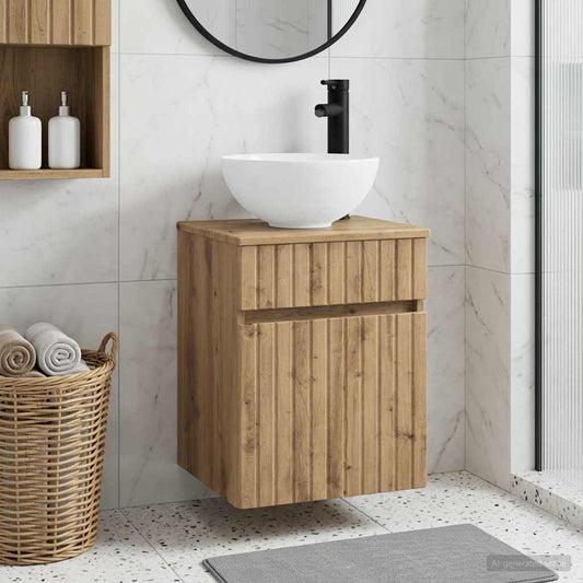 Wall-mounted Sink Vanity Artisan Oak 39 x 35 x 63 cm