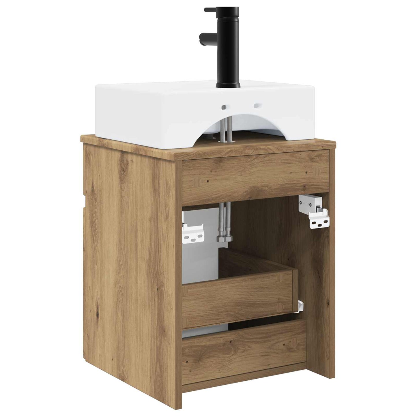 Wall-mounted Sink Vanity Artisan Oak 39 x 41 x 62.5 cm