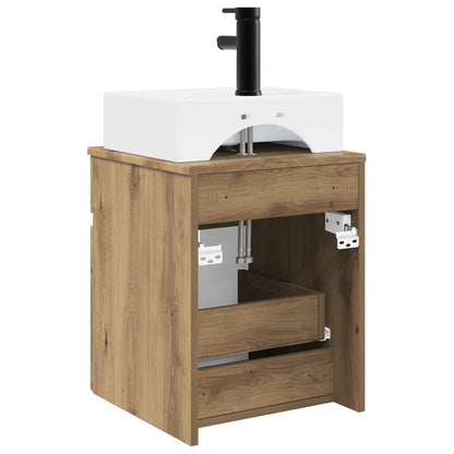 Wall-mounted Sink Vanity Artisan Oak 39 x 41 x 62.5 cm