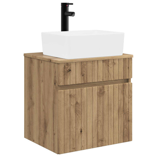 Wall-mounted Sink Vanity Artisan Oak 49 x 41 x 63 cm