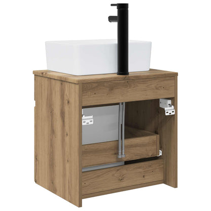 Wall-mounted Sink Vanity Artisan Oak 49 x 41 x 63 cm