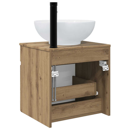 Wall-mounted Sink Vanity Artisan Oak 49 x 44.5 x 66.5 cm