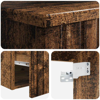 Wall-mounted Sink Vanity Old Wood 49 x 44.5 x 66 cm