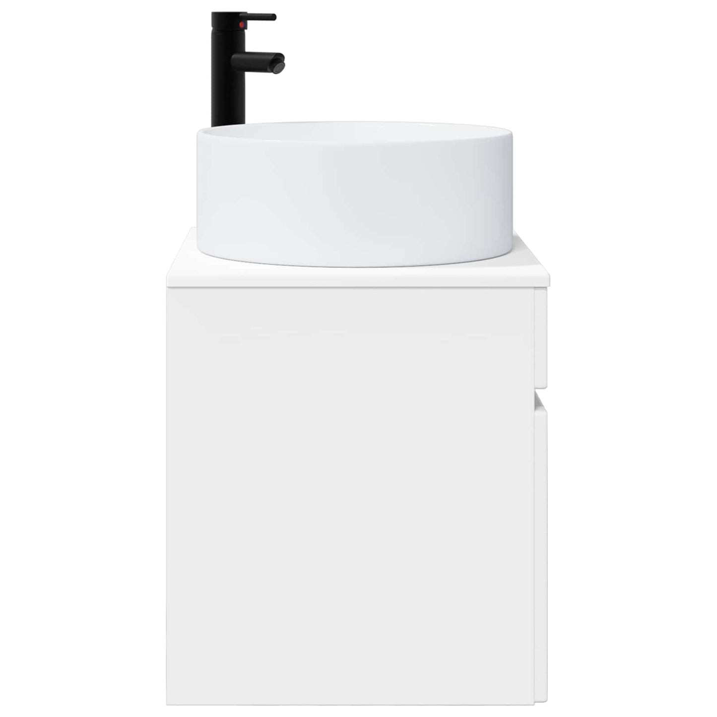 Wall-mounted Sink Vanity White 49 x 44.5 x 65.5 cm