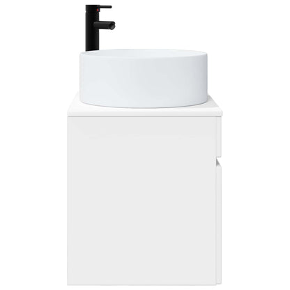 Wall-mounted Sink Vanity White 49 x 44.5 x 65.5 cm