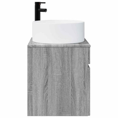Wall-mounted Sink Vanity Grey Sonoma 49 x 44.5 x 65.5 cm