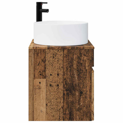 Wall-mounted Sink Vanity Old Wood 49 x 44.5 x 65.5 cm