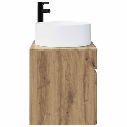 Wall-mounted Sink Vanity Artisan Oak 49 x 44.5 x 65.5 cm