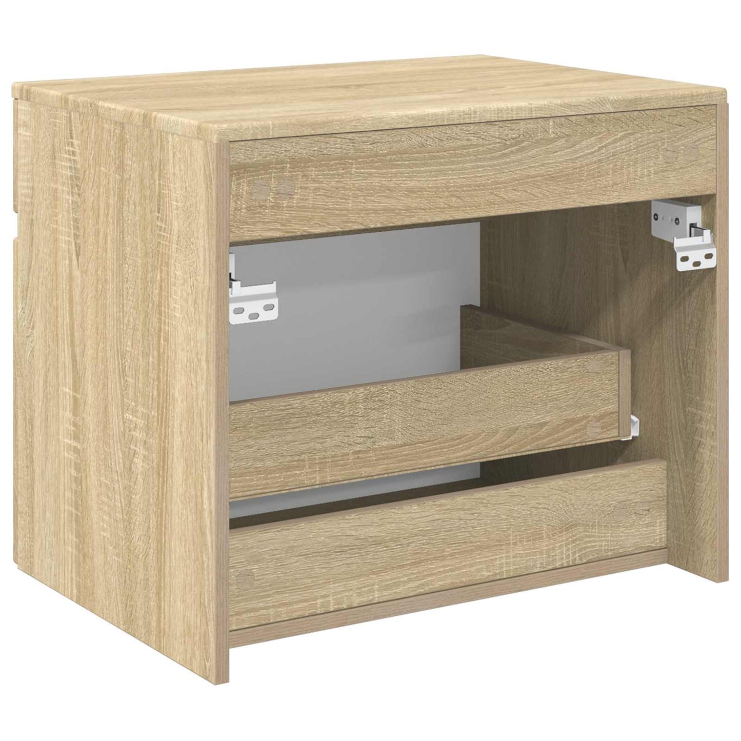 Wall-mounted Bathroom Cabinet Sonoma Oak 59 x 44.5 x 50 cm