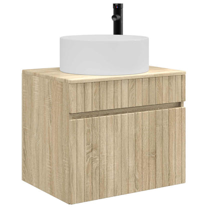 Wall-mounted Bathroom Cabinet Sonoma Oak 59 x 44.5 x 50 cm