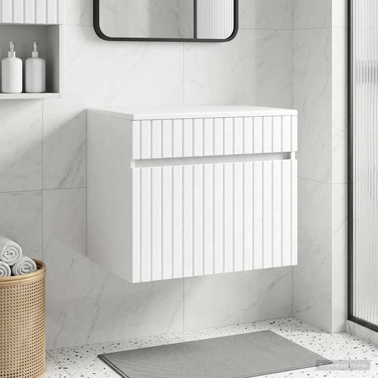 Wall-mounted Bathroom Cabinet High Gloss White