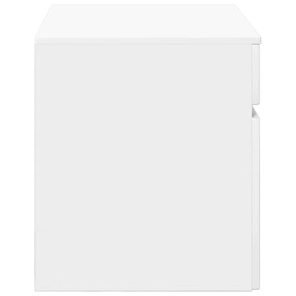 Wall-mounted Bathroom Cabinet High Gloss White