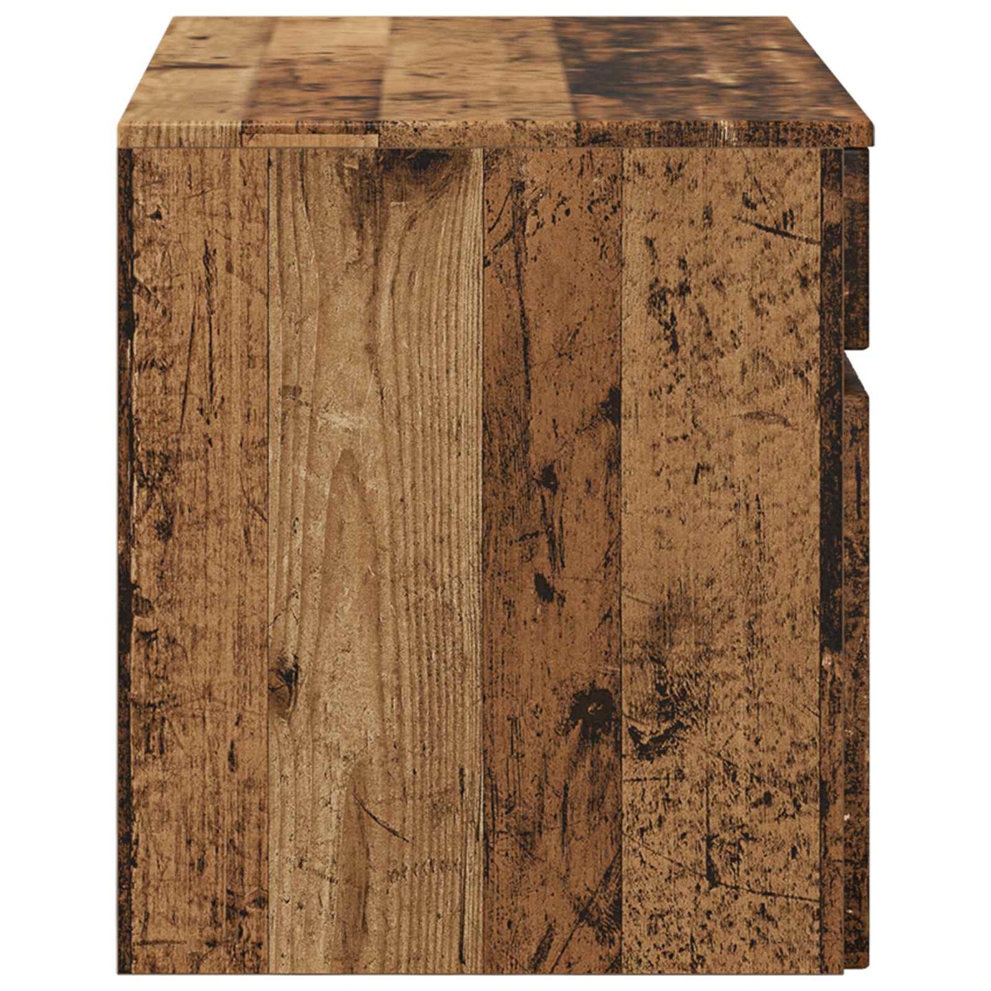 Wall-mounted Bathroom Cabinet Old Wood 59 x 44.5 x 50 cm
