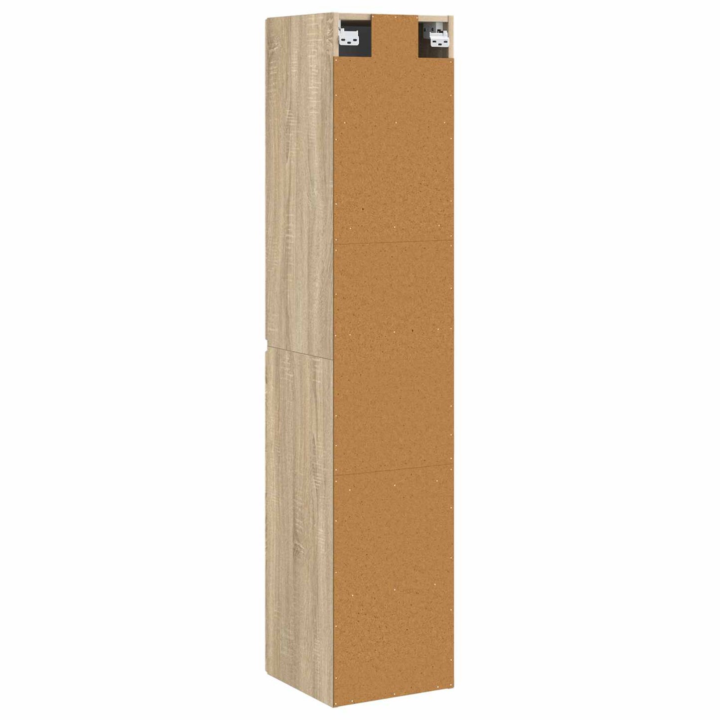 Wall-mounted Bathroom Cabinet Sonoma Oak 33 x 34.5 x 160 cm