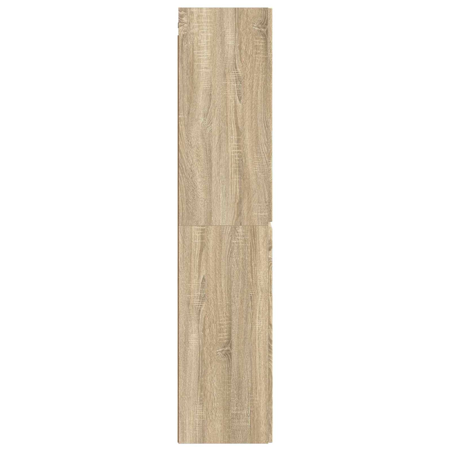 Wall-mounted Bathroom Cabinet Sonoma Oak 33 x 34.5 x 160 cm