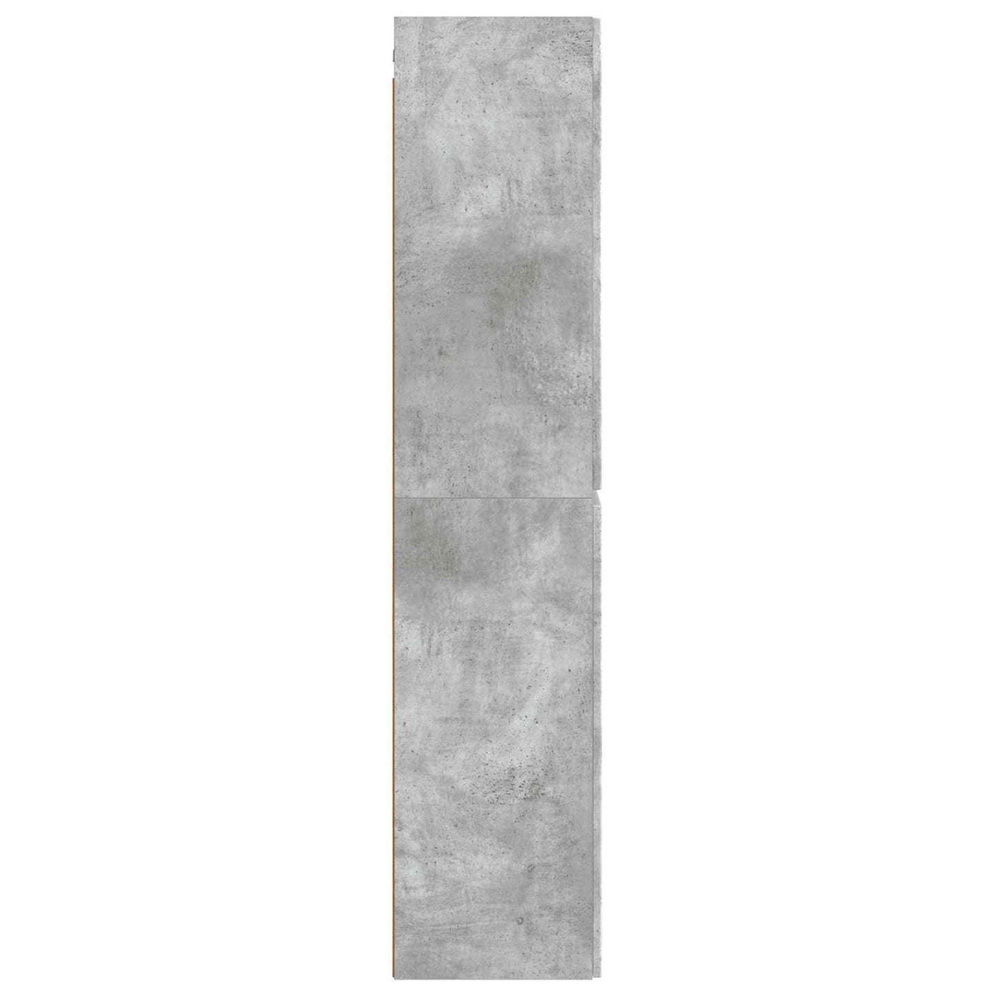 Wall-mounted Bathroom Cabinet Concrete Grey 33 x 34.5 x 160 cm