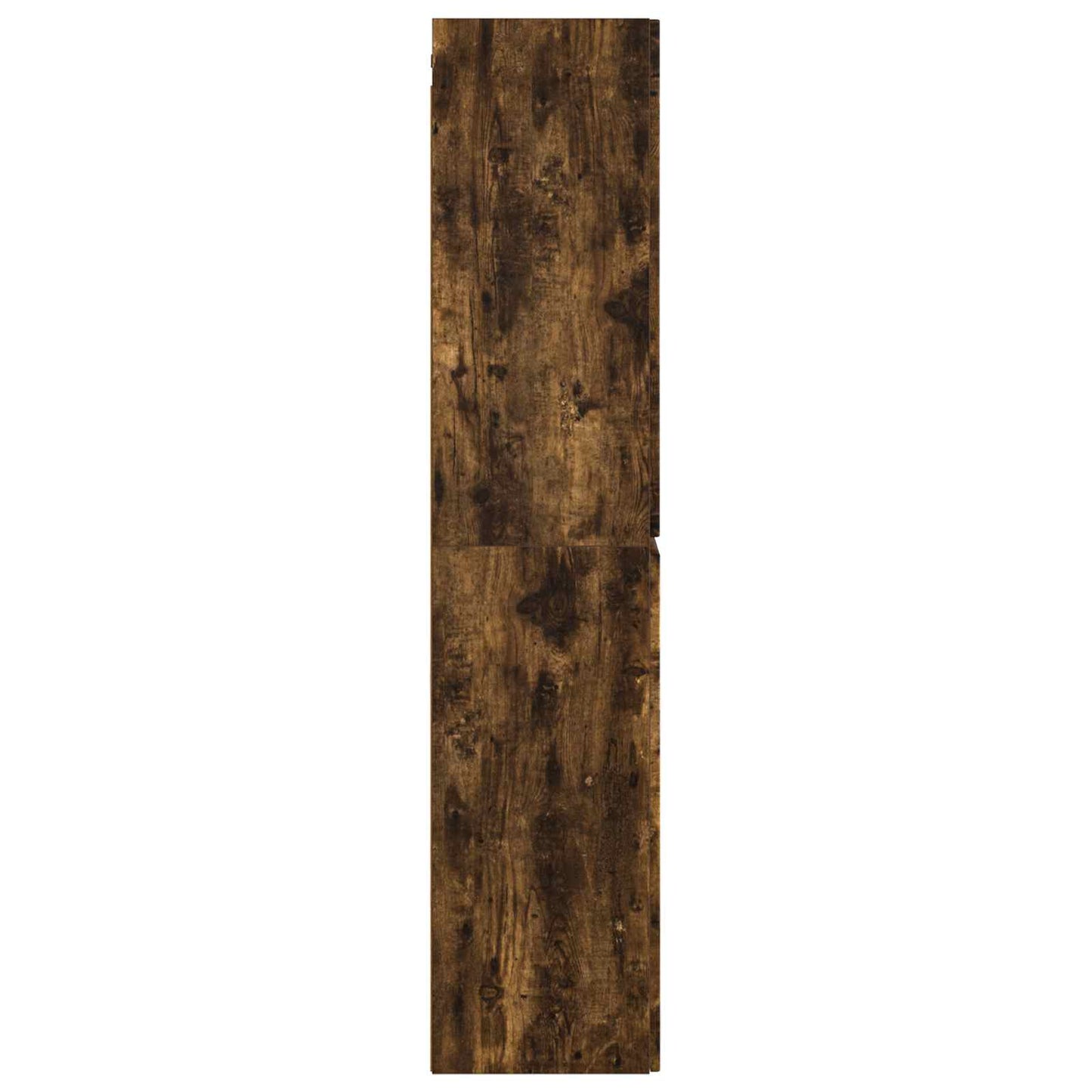 Wall-mounted Bathroom Cabinet Smoked Oak 33 x 34.5 x 160 cm