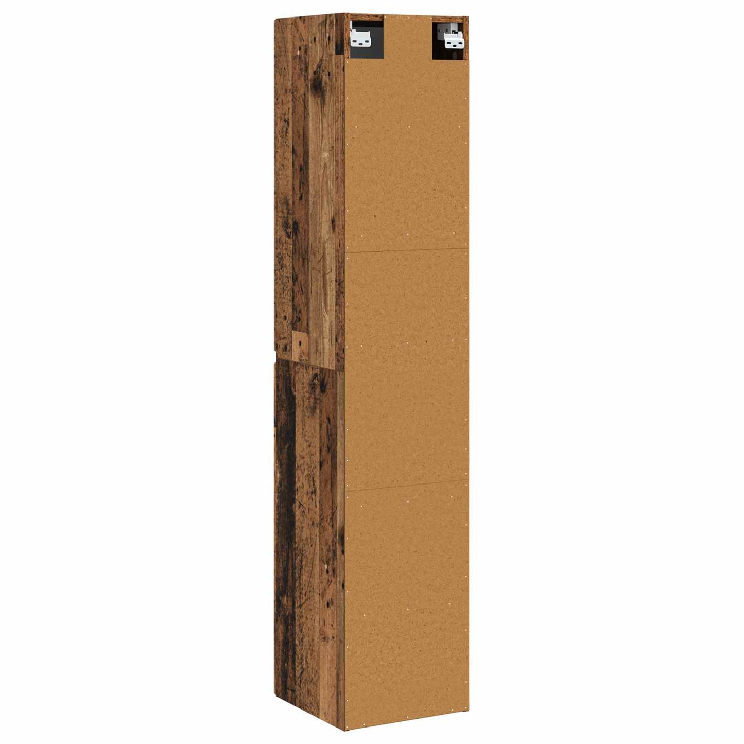 Wall-mounted Bathroom Cabinet Old Wood 33 x 34.5 x 160 cm