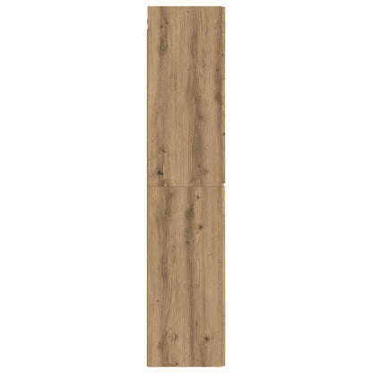 Wall-mounted Bathroom Cabinet Artisan Oak 33 x 34.5 x 160 cm