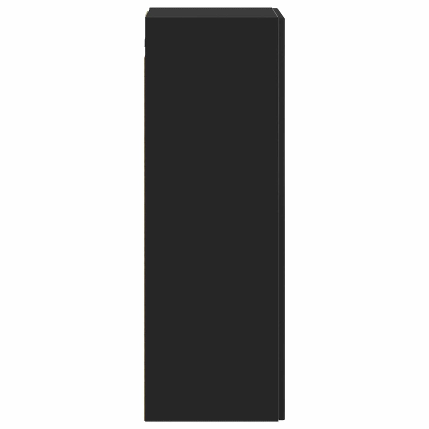 Wall-mounted Bathroom Cabinet Black 33 x 34.5 x 100 cm