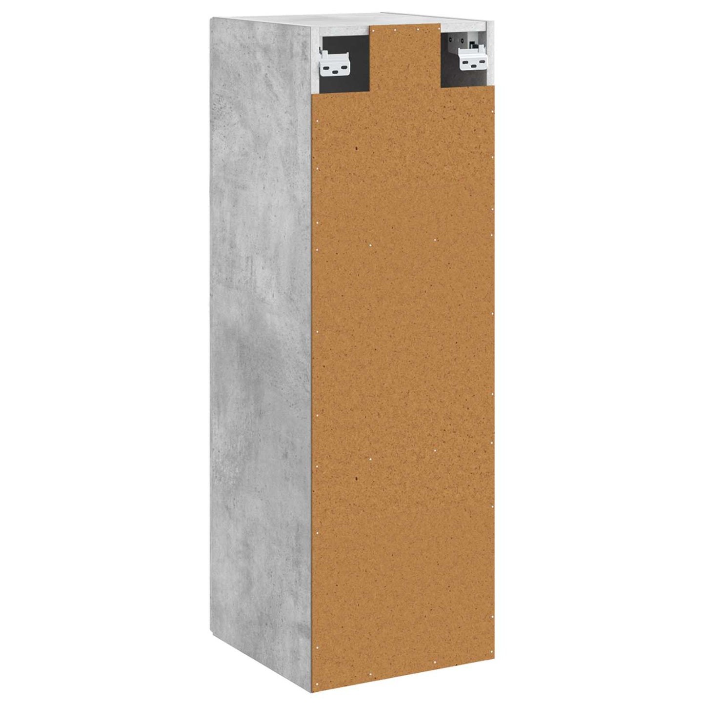 Wall-mounted Bathroom Cabinet Concrete Grey 33 x 34.5 x 100 cm