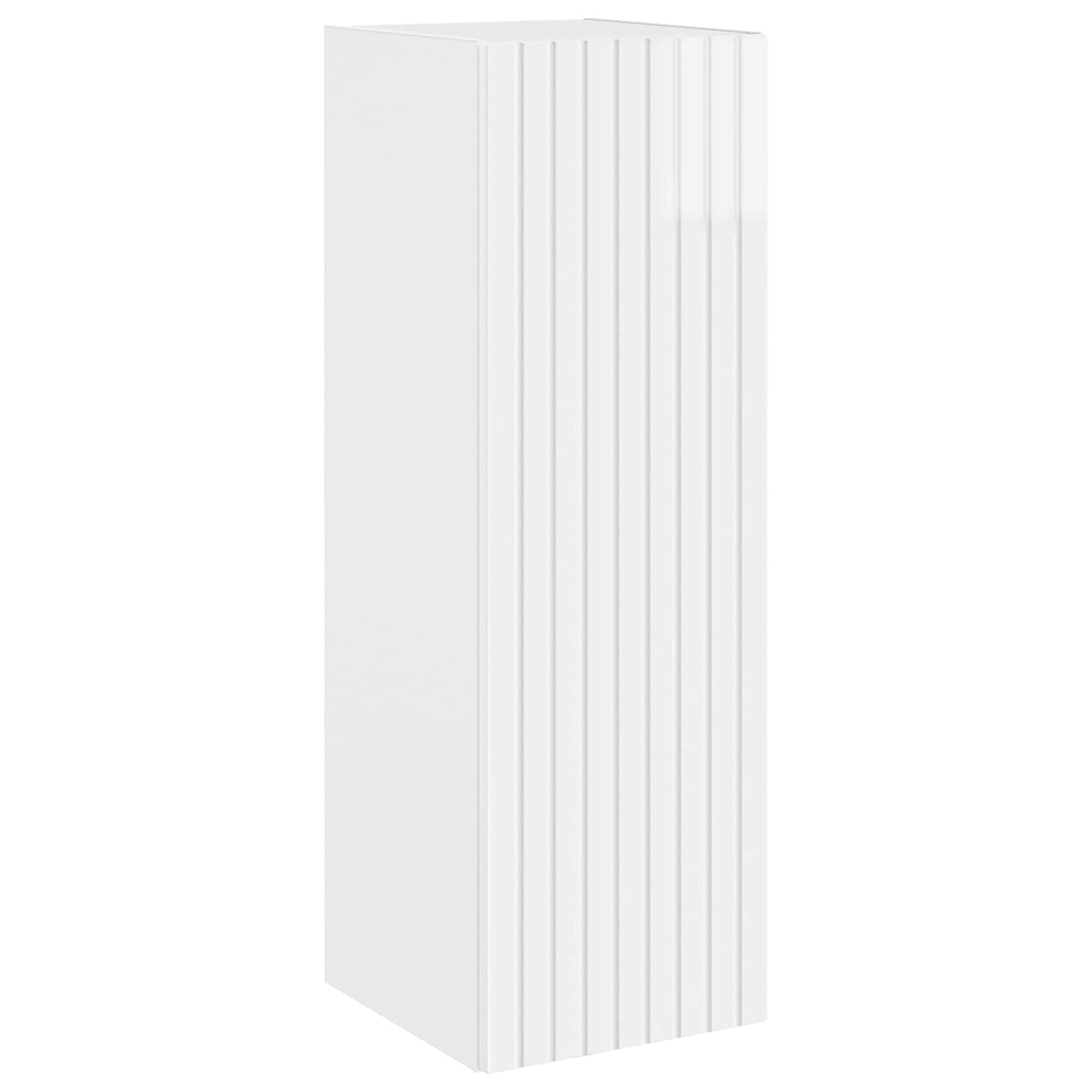 Wall-mounted Bathroom Cabinet High Gloss White