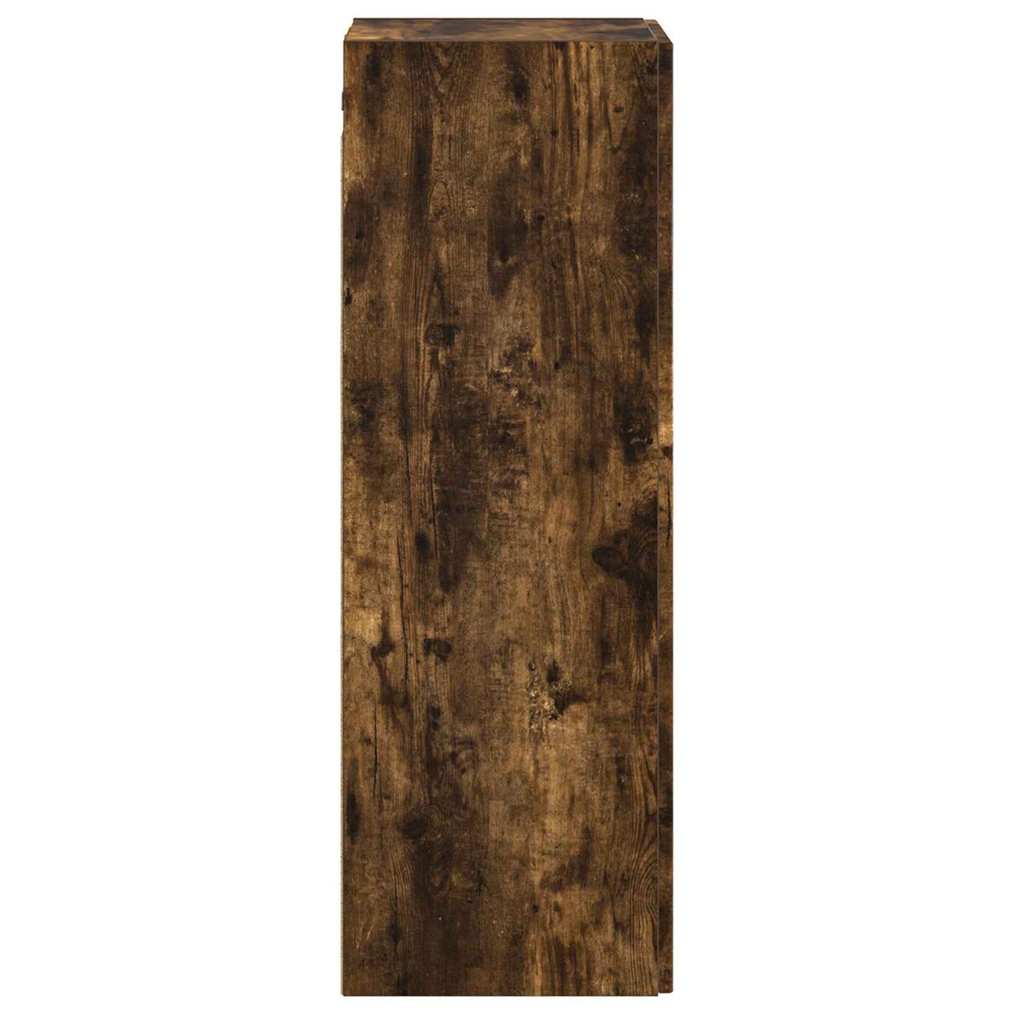 Wall-mounted Bathroom Cabinet Smoked Oak 33 x 34.5 x 100 cm