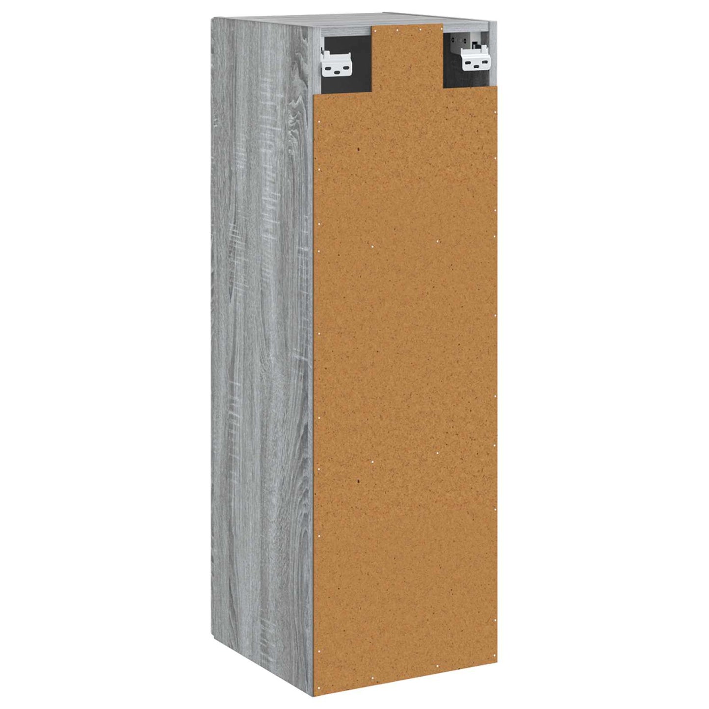 Wall-mounted Bathroom Cabinet Grey Sonoma 33 x 34.5 x 100 cm