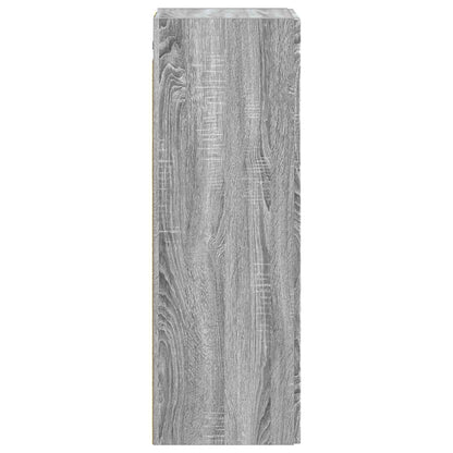 Wall-mounted Bathroom Cabinet Grey Sonoma 33 x 34.5 x 100 cm