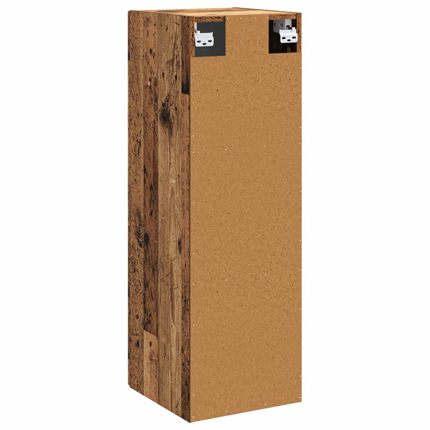 Wall-mounted Bathroom Cabinet Old Wood 33 x 34.5 x 100 cm