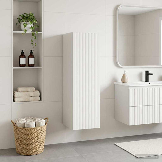 Wall-mounted Bathroom Cabinet White 33 x 34.5 x 60 cm