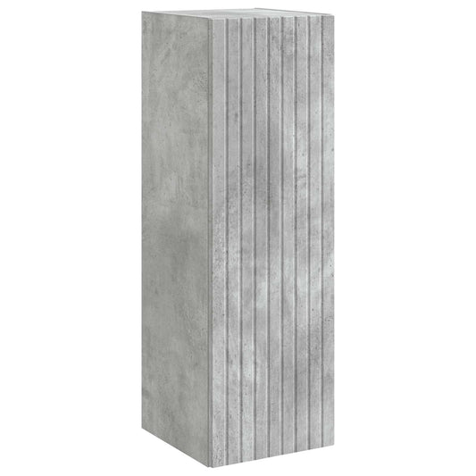 Wall-mounted Bathroom Cabinet Concrete Grey 33 x 34.5 x 60 cm