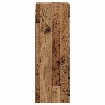 Wall-mounted Bathroom Cabinet Old Wood 33 x 34.5 x 60 cm