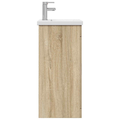 Bathroom Vanity with Sink Sonoma Oak 42 x 40 x 84.5 cm