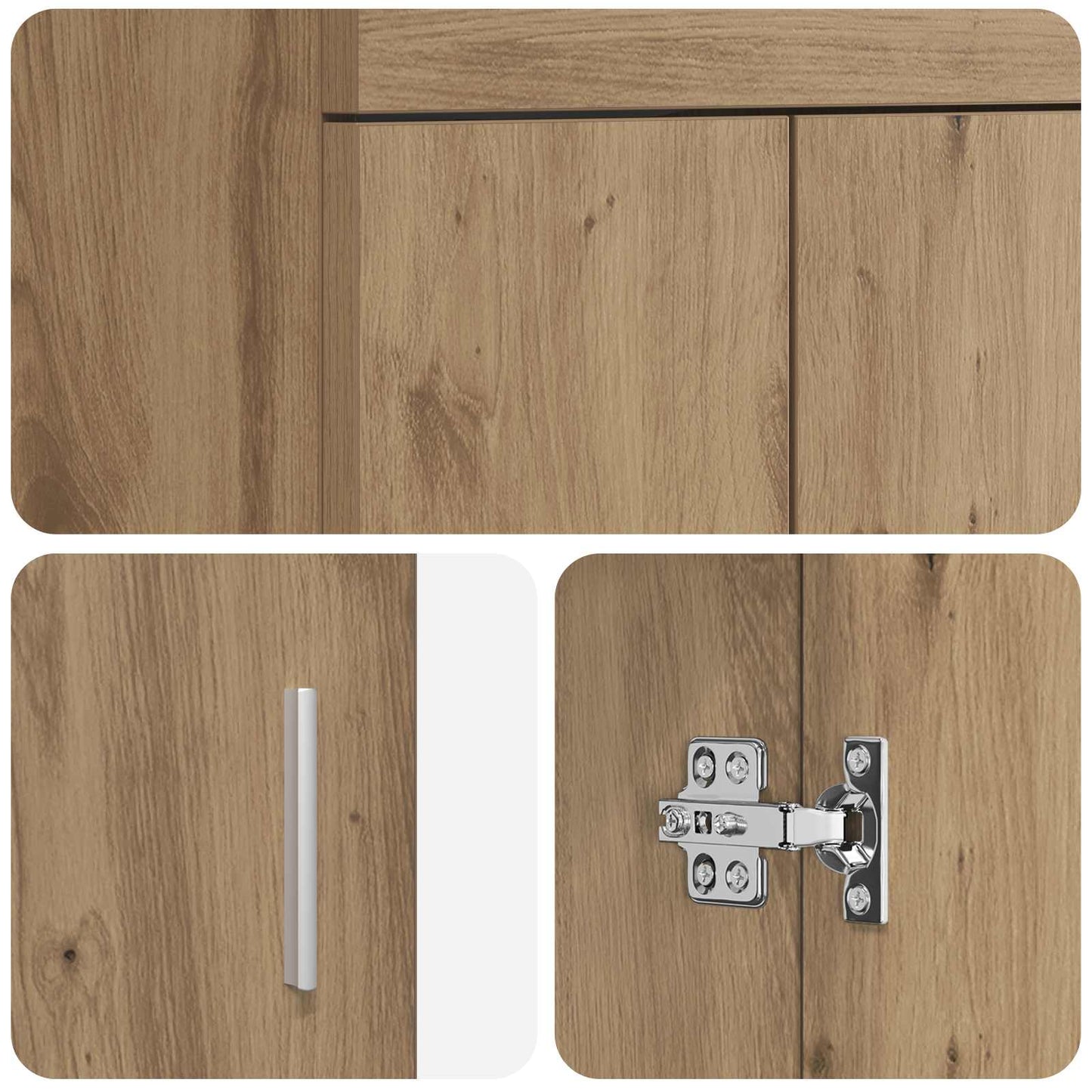 Bathroom Vanity with Sink Artisan Oak 42 x 40 x 84.5 cm